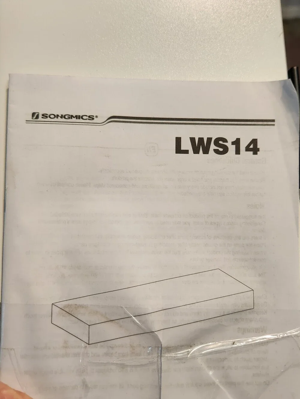SONGMICS LWS14 WHITE 15